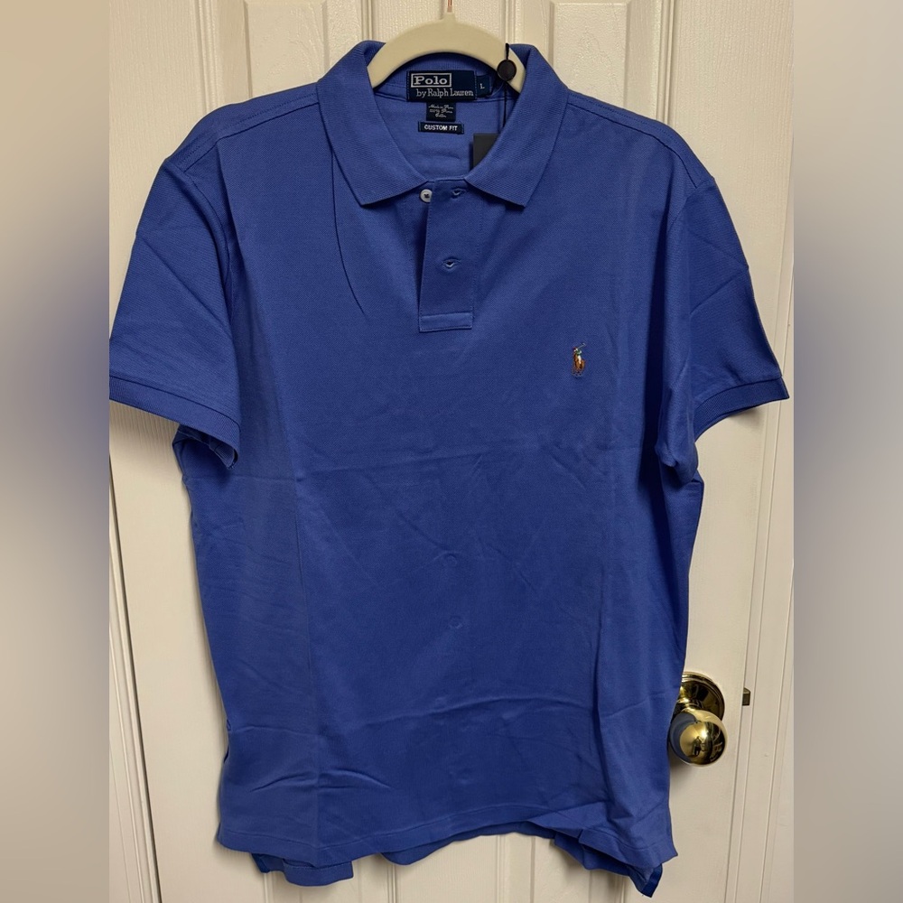 Polo by Ralph Lauren Classic Fit Blue Polo Shirt
